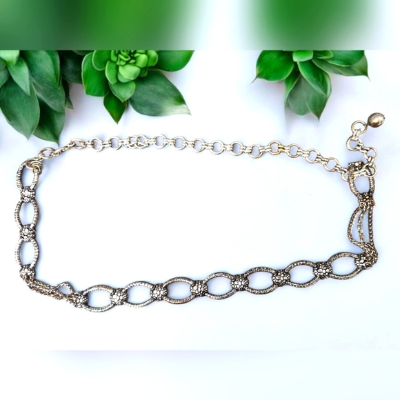 Vintage Brighton Silver Belt 38" L - Picture 1 of 4